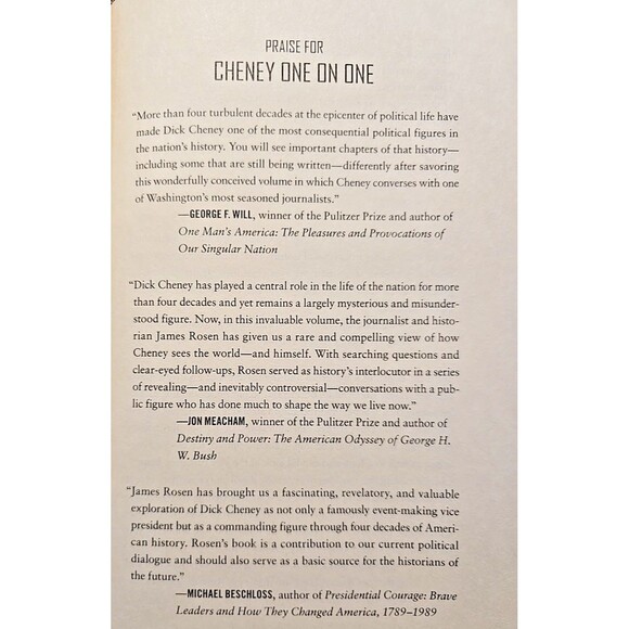 Cheney One on One – James Rosen – Biography & Politics – Historycore - Picture 3 of 10